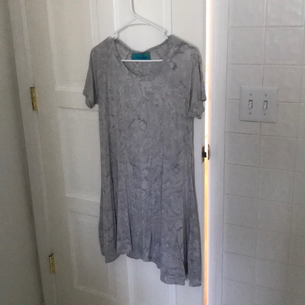 Water color -T-Shirt Dress - Boutique find